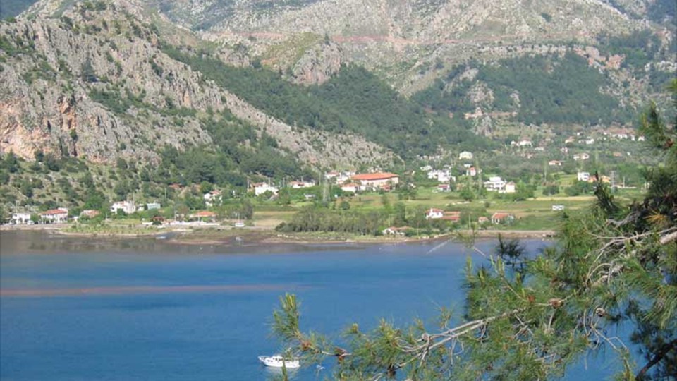 Orhaniye - looking inland 
