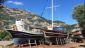 The usual winter work on the boats