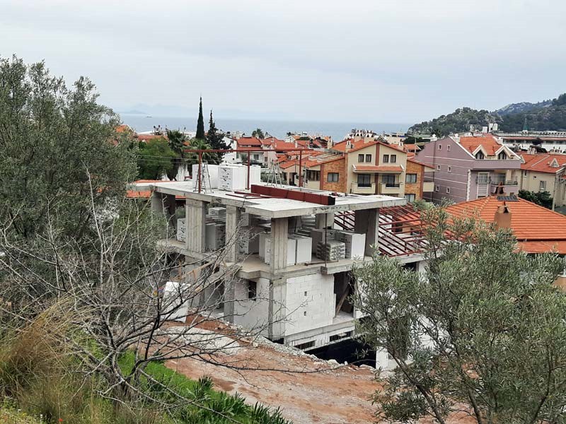 More new buildings ...